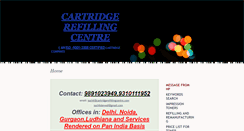 Desktop Screenshot of cartridgerefillingcentre.com